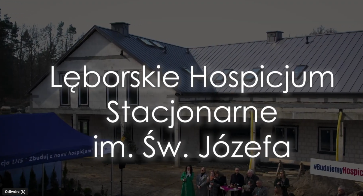 Lęborskie Hospicjum Stacjonarne im. św. Józefa - 19 marca 2023r. ukończyliśmy stan surowy zamknięty!